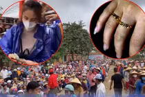 Người dân đeo vàng nhận tiền hỗ trợ từ Thủy Tiên: Chỉ là nhận thay?