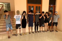 Hải Dương: “Đột kích” quán Karaoke 68, phát hiện 9 “dân bay” dương tính ma túy