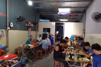 Hải Dương: Quán cơm mở bán bất chấp lệnh cấm kinh doanh phòng COVID-19