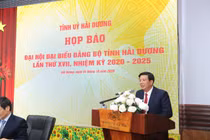 Đại hội đại biểu Đảng bộ Hải Dương lần thứ XVII diễn ra từ 25 - 27/10