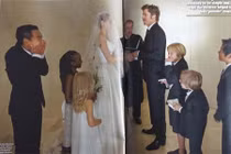 Ngắm trọn bộ ảnh cưới Brad-Angie