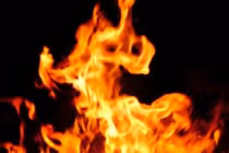 Cháy Nhà máy gạch Thạch Bàn tại Bắc Giang