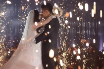 Tâm Tít xinh như công chúa trong đám cưới