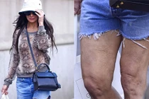 Ngôi sao Hollywood Demi Moore lộ rõ vẻ xập xệ