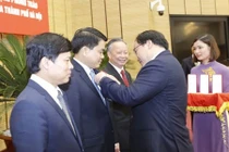 Chủ tịch Hà Nội Nguyễn Đức Chung nhận Huân chương Lao động hạng Nhất