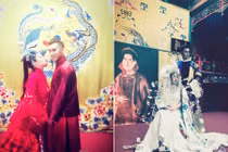 Ngắm bộ ảnh cưới độc của Chung Lệ Đề và tình trẻ