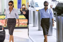 Ngắm thời trang thanh lịch của Victoria Beckham