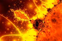 Siêu bão Mặt Trời đang trên đường lao tới Trái Đất