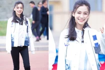 Angelababy làm việc điên cuồng sau 3 tháng sinh con