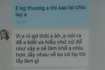 Đem “hợp đồng tình ái” đi... đòi quà 