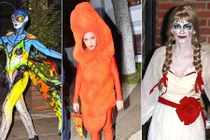 Sao hạng A Hollywood khoe trang phục Halloween