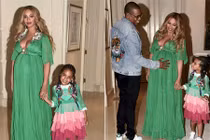 Con gái Beyonce mặc váy gần 600 triệu đi dự sự kiện