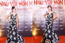 Diễn viên Kim Tuyến đẹp rạng rỡ trong buổi ra mắt phim