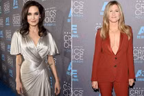 Angelina Jolie tỏa sáng hơn “tình địch” Jennifer Aniston trên thảm đỏ