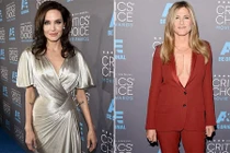 Angelina Jolie tỏa sáng hơn “tình địch” Jennifer Aniston trên thảm đỏ