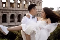 Ảnh cưới tuyệt đẹp của An Dĩ Hiên và CEO tỷ phú