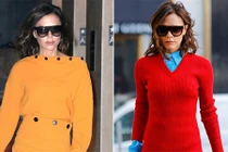 Victoria Beckham tự tin khoe sắc mặc scandal của chồng