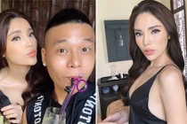 Kỳ Duyên lộ ảnh mặt cứng đơ, môi sưng vều, cằm nhọn hoắt