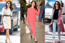 Khám phá thời trang sành điệu của vợ George Clooney