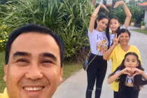 Quyền Linh khoe ảnh hạnh phúc đưa vợ con đi nghỉ dưỡng