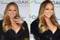 Mariah Carey khoe dây chuyền 10 tỷ bạn trai tặng