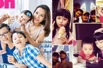 Gia đình hạnh phúc của sao “Bố ơi mình đi đâu thế“