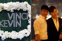 Đám cưới đồng tính đầu tiên của làng giải trí Hong Kong