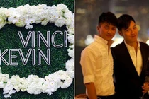 Đám cưới đồng tính đầu tiên của làng giải trí Hong Kong