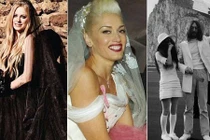 Những chiếc váy cưới khác thường của sao Hollywood