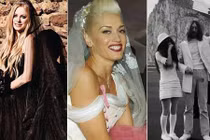 Những chiếc váy cưới khác thường của sao Hollywood