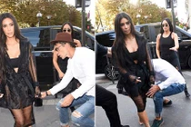 Kim Kardashian bị kẻ lạ mặt sàm sỡ vòng 3 tại Paris