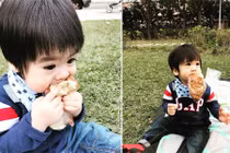Hai bé sinh đôi nhà Lâm Chí Dĩnh càng lớn càng đáng yêu