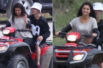 Justin Bieber và Selena Gomez quấn chặt lấy nhau
