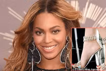 Ngắm đôi sandal kim cương gần 7 tỷ của Beyonce