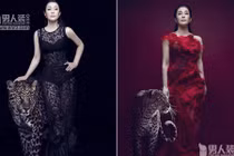 Lưu Hiểu Khánh nuột nà trên tạp chí đàn ông