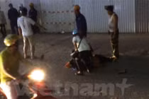 Nghi vấn công nhân rơi khỏi công trình thi công đường sắt trên cao