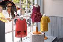 Victoria Beckham bán quần áo của con gái làm từ thiện