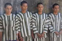 Say rượu, 4 thanh niên hung hăng đánh CSGT