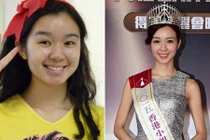 Hoa hậu Hong Kong 2015 lộ ảnh mặt mộc xấu xí