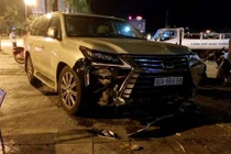 Xe Lexus 570 biển 80A gây tai nạn được cấp "đúng quy định"