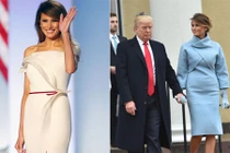 Thời trang của đệ nhất phu nhân Mỹ trong lễ nhậm chức của chồng