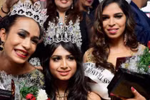 Cận nhan sắc hoa hậu chuyển giới của Ấn Độ