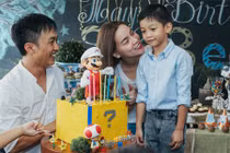 Chia tay nhưng Hồ Ngọc Hà - Cường Đô La vẫn gắn bó như gia đình