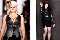 Người mẫu quá khổ tự tin trên sàn catwalk NYFW