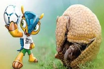 Tận mục linh vật World Cup 2014 ngoài đời thực