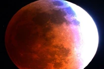 Giải đáp trực quan về hiện tượng Mặt trăng máu