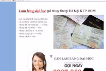 Làm bằng giả rẻ như... bèo