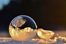 Bong bóng xà phòng tại -9 độ C biến hóa ra sao?