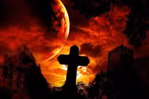 Những bức ảnh đẹp đến rợn người về trăng máu 