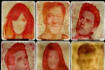 Kinh hoàng ảnh chân dung vẽ từ vi khuẩn...nách